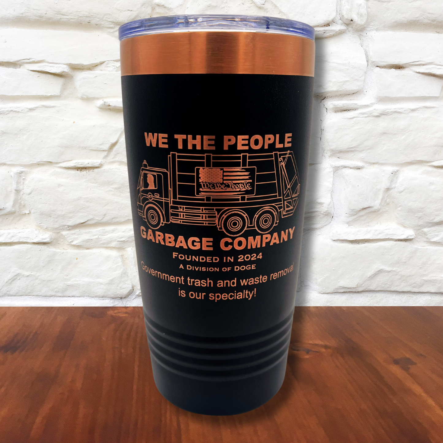 We the People Garbage Company - 20oz Polar Camel Tumbler