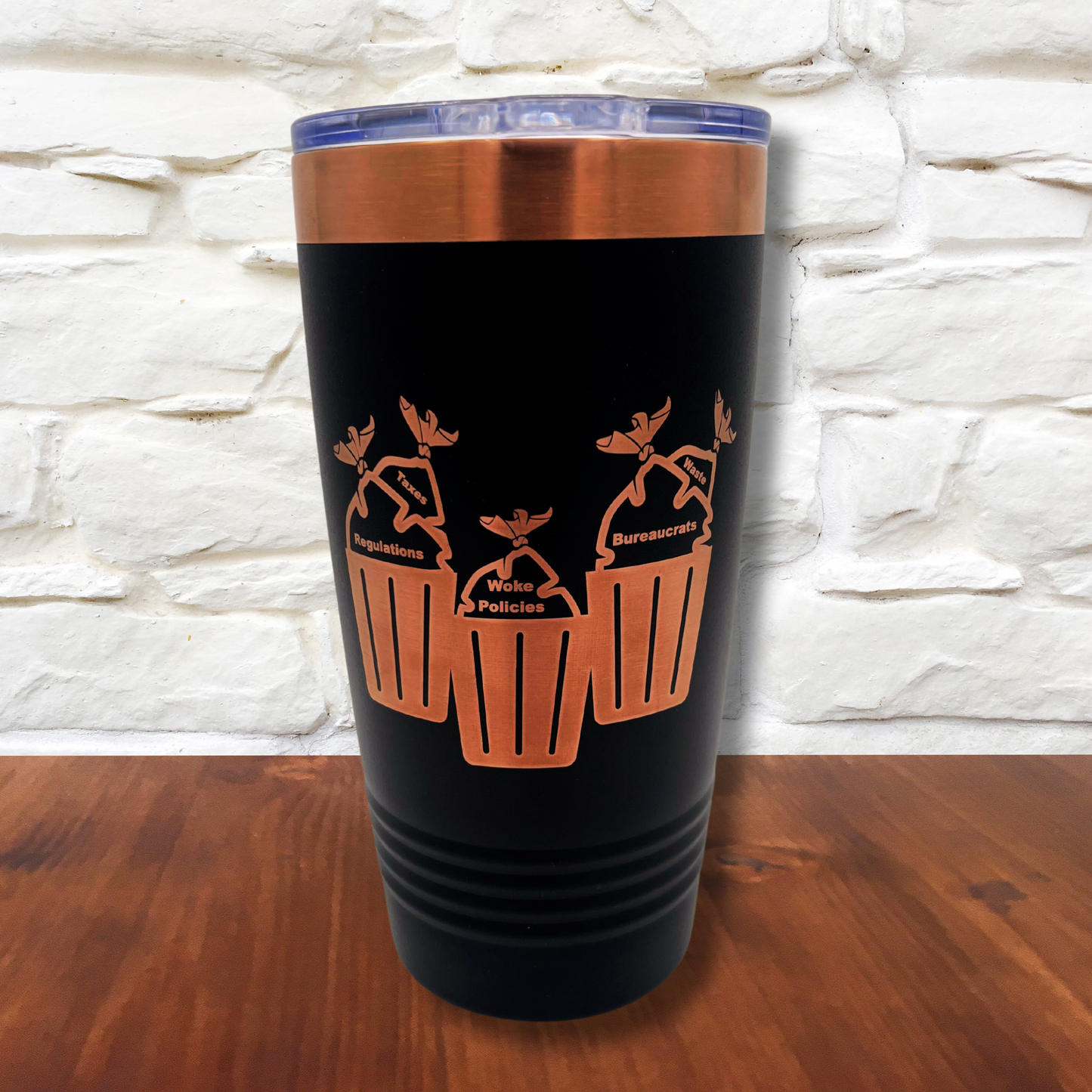We the People Garbage Company - 20oz Polar Camel Tumbler