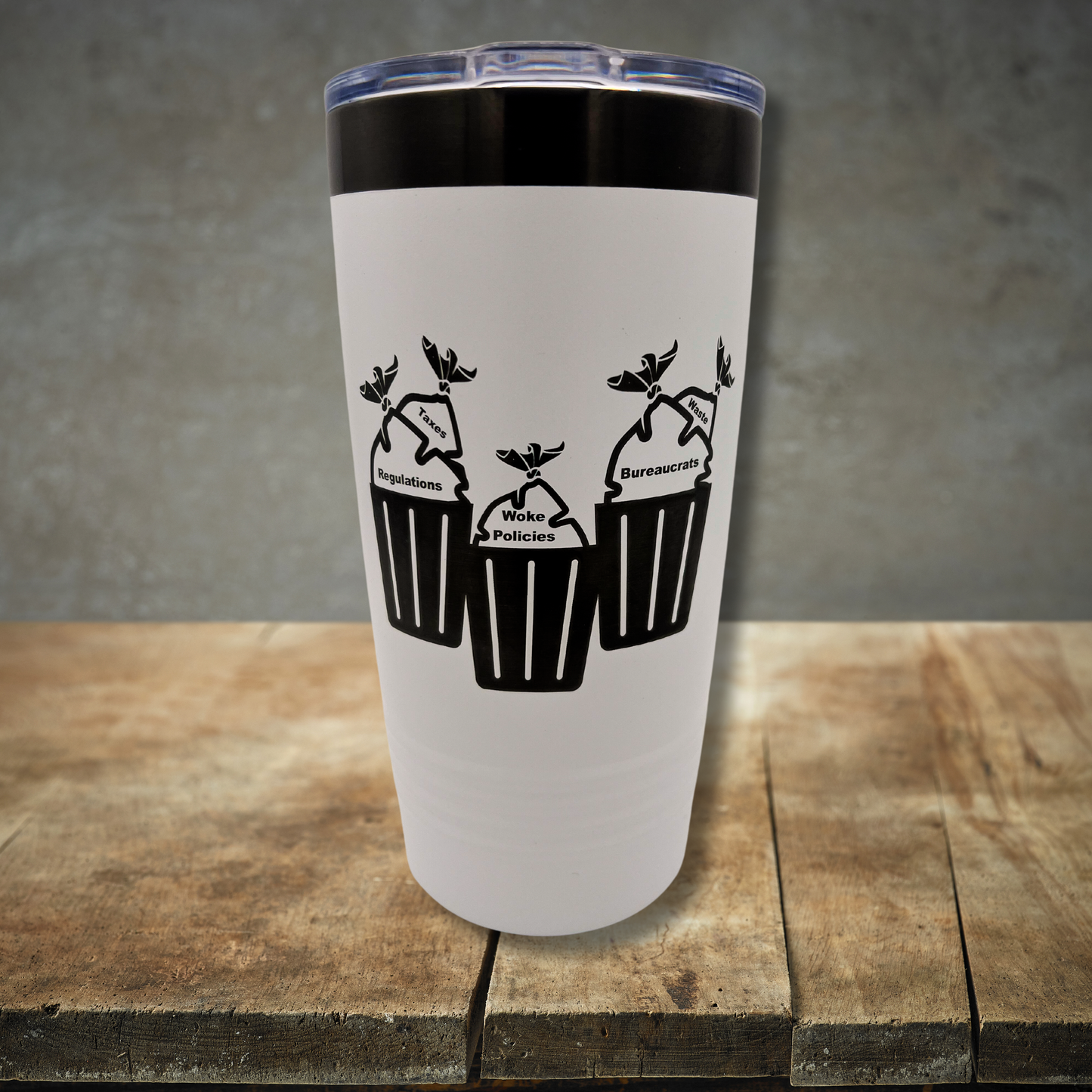 We the People Garbage Company - 20oz Polar Camel Tumbler