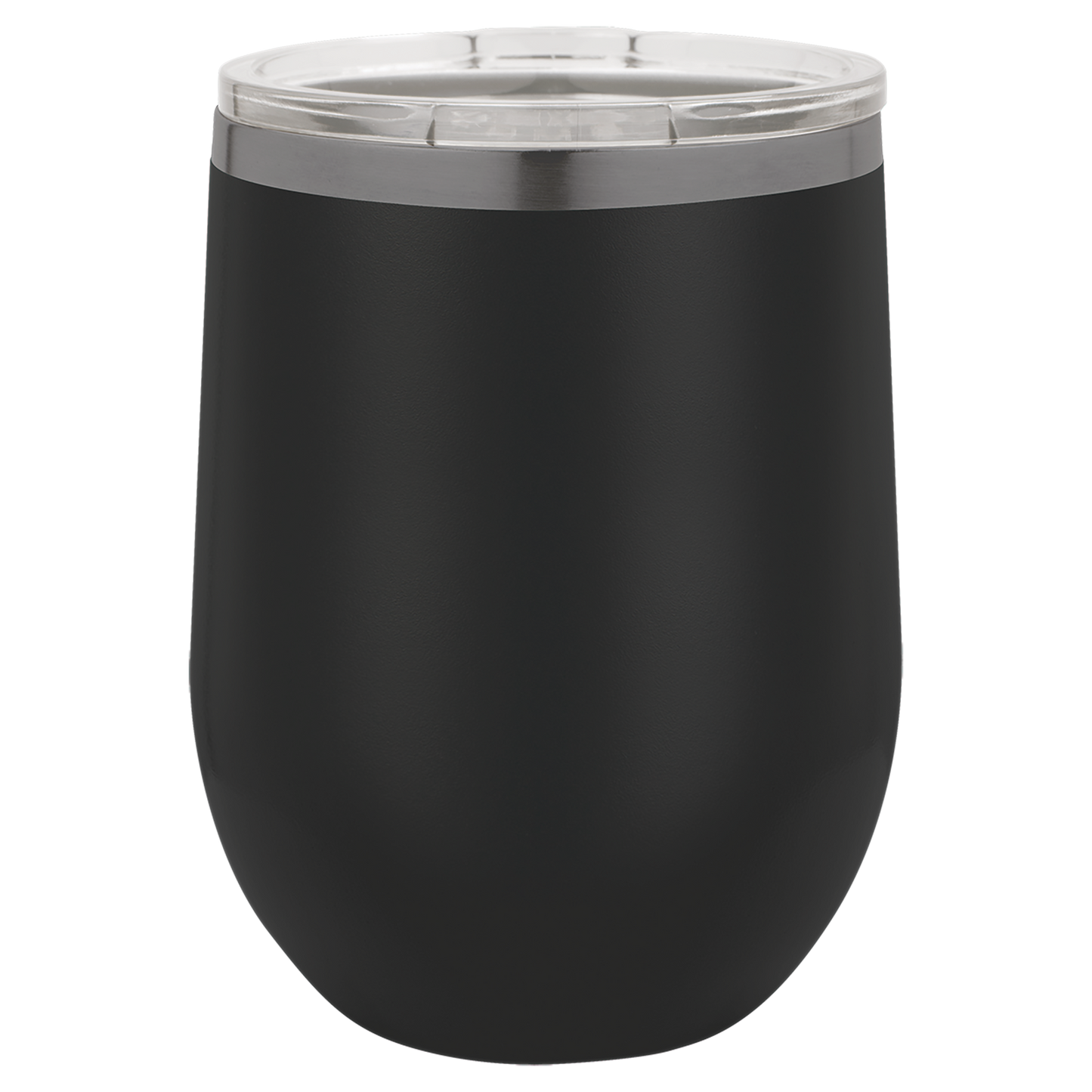 Custom Laser Engraved 12oz Stainless Steel Wine Tumbler - Upload Your Logo, Brand, or Image
