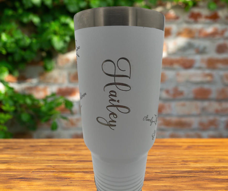 Mother's Hand 40oz Polar Camel Travel Mug Custom Engraved