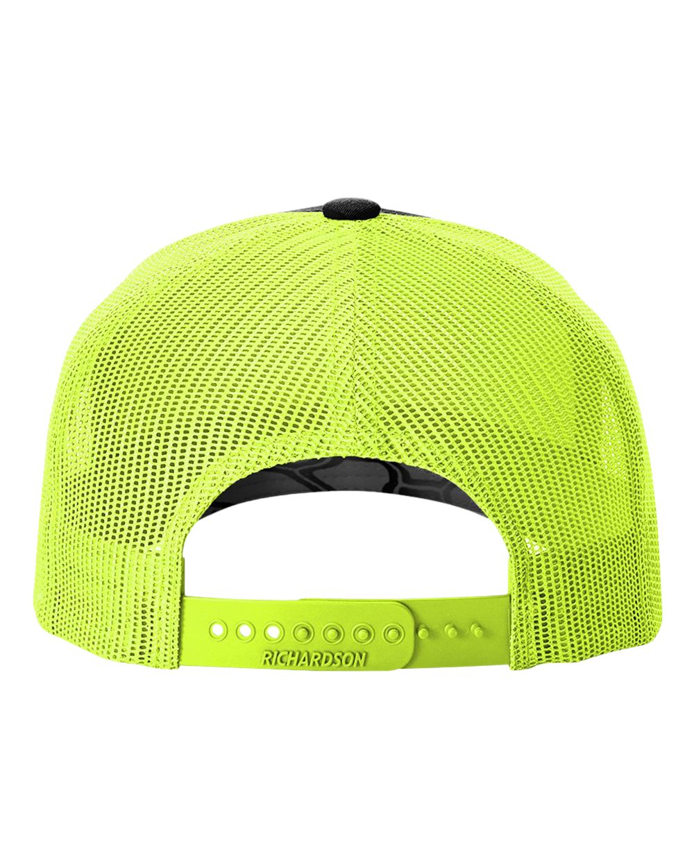 Richardson 112PFP Kryptek Series - Snap-back Truckers Hat - Custom Branded Laser Engraved Leatherette Patch