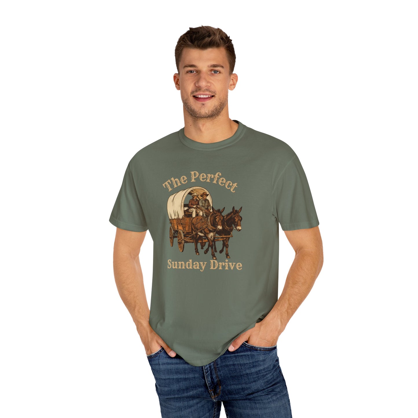 Perfect Sunday Drive Premium T-Shirt Dark