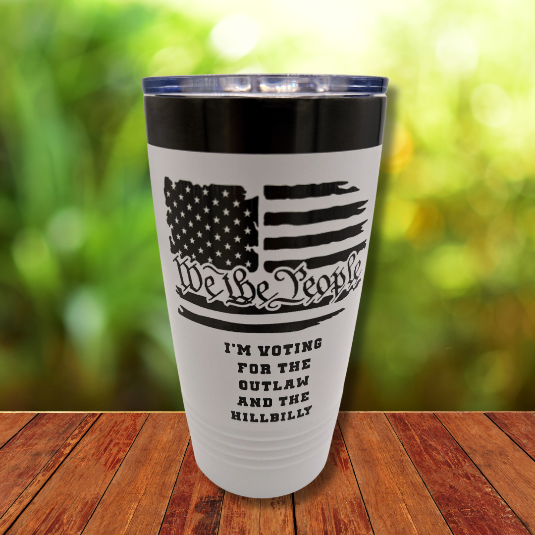 20oz Polar Camel Tumbler Identify as a Deplorable