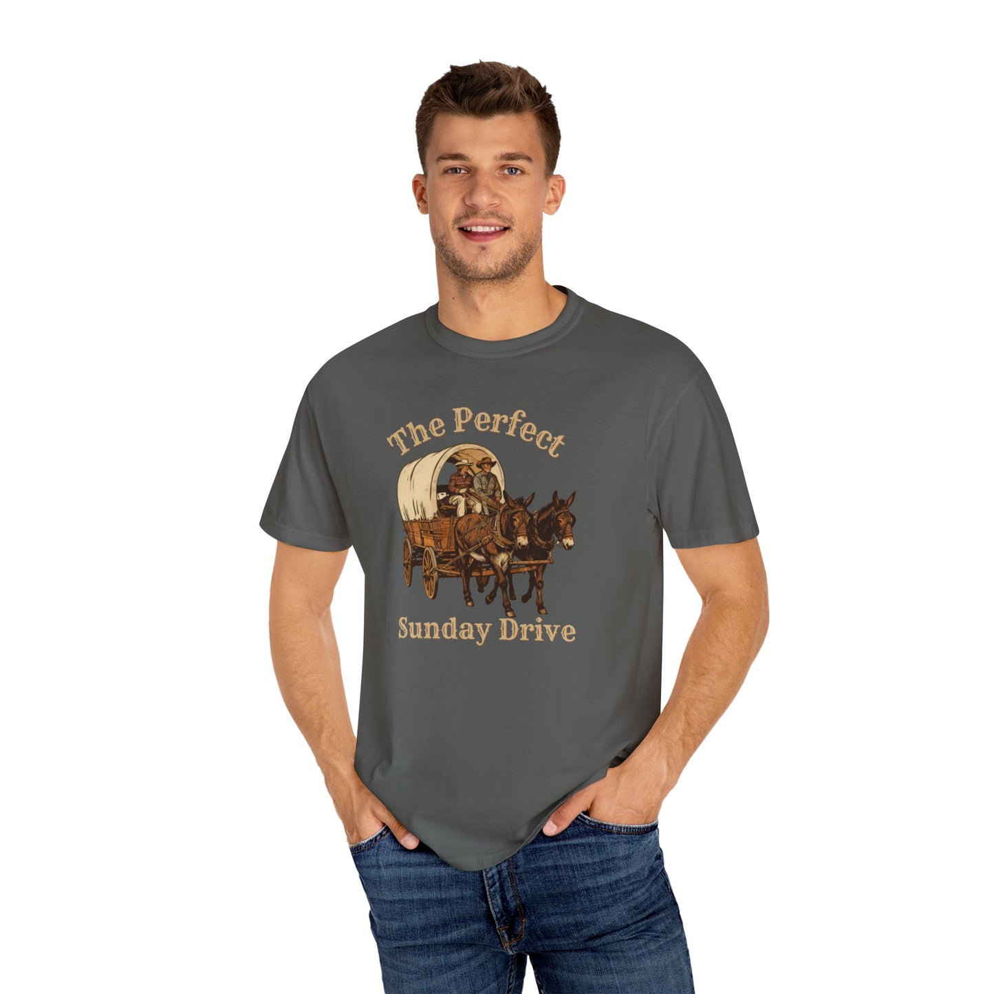 Perfect Sunday Drive Premium T-Shirt Dark