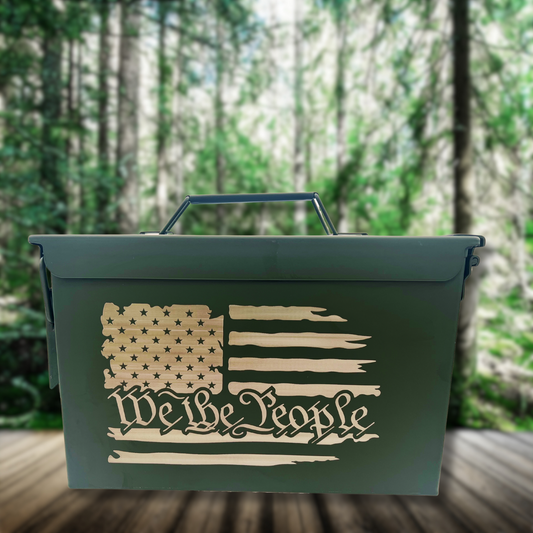 2nd Amendment - Engraved Ammo Can