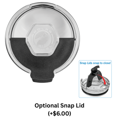 Custom Laser Engraved 20oz Stainless Steel Leatherette Tumbler - Upload Your Logo, Brand, or Image