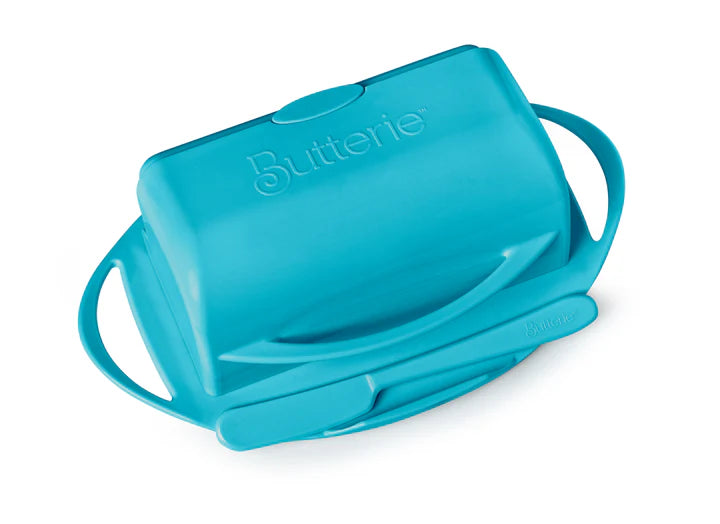 Butterie Butter Dish with attached Flip-Top Lid