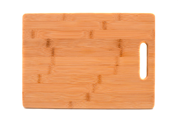 Bamboo Farmhouse Kitchen Large Cutting Board with Handle