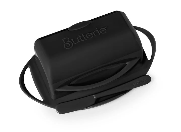 Butterie Butter Dish with attached Flip-Top Lid