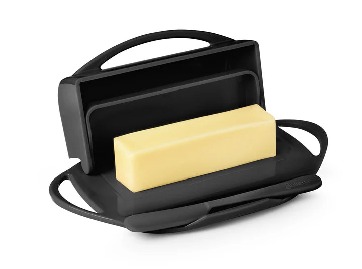 Butterie Butter Dish with attached Flip-Top Lid
