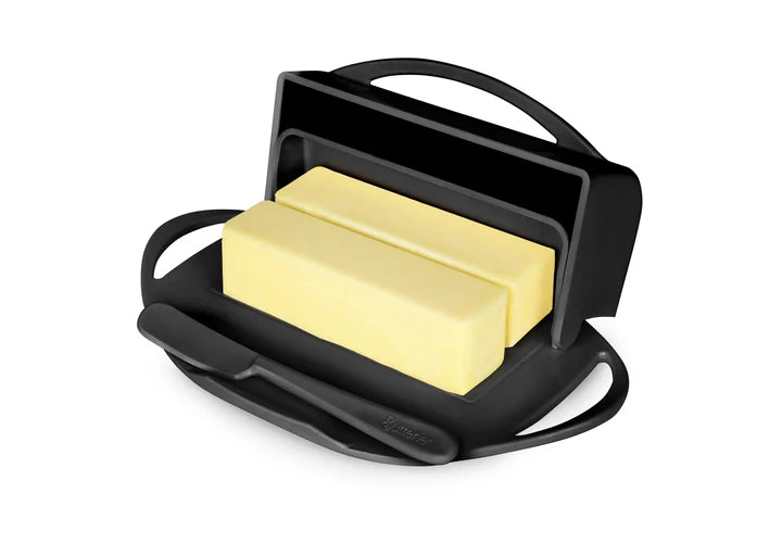 Butterie Butter Dish with attached Flip-Top Lid