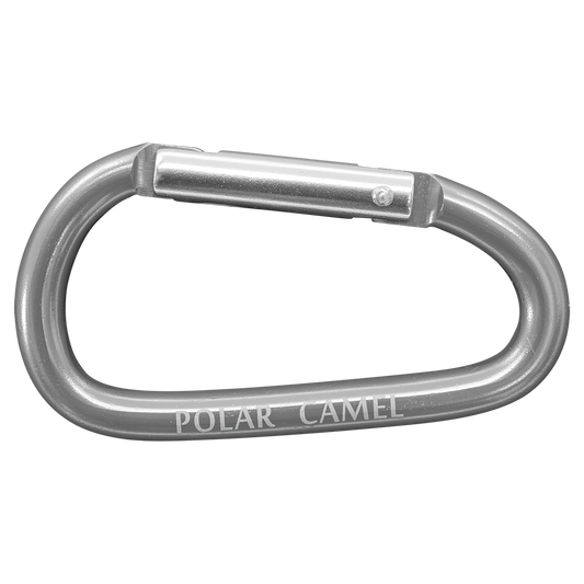 Polar Camel Water Bottle Carabiner-Gray