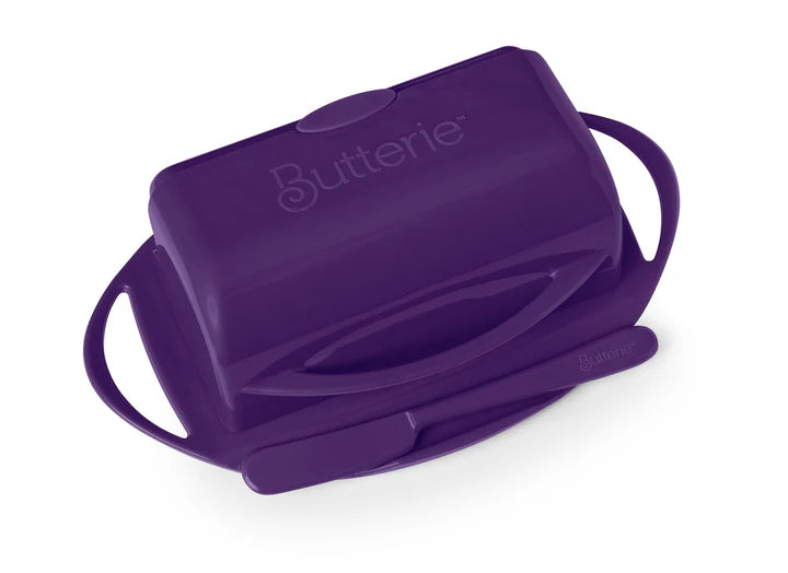 Butterie Butter Dish with attached Flip-Top Lid