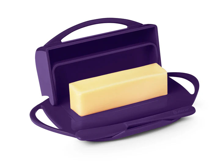 Butterie Butter Dish with attached Flip-Top Lid