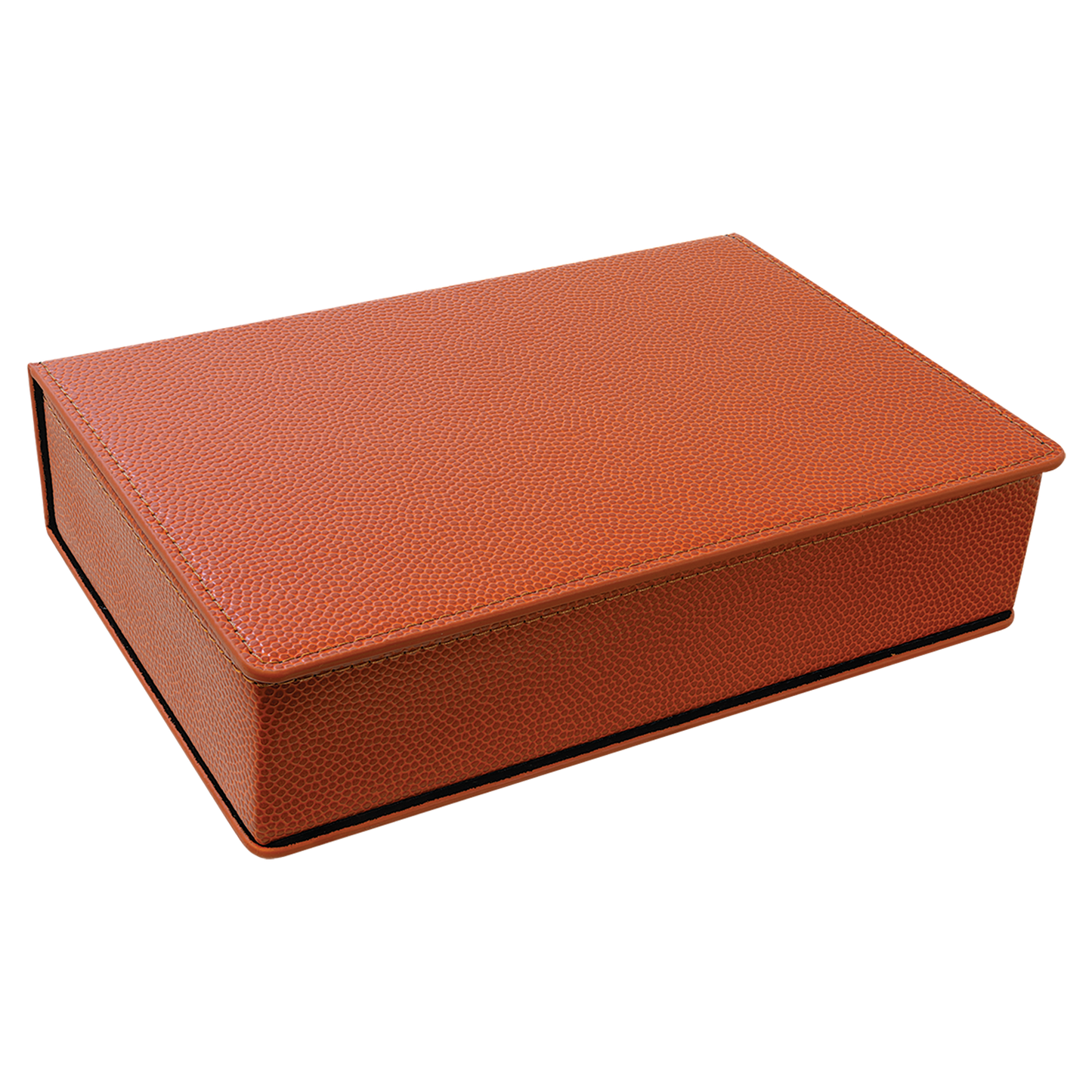 6 oz. Custom Engraved Leatherette Flask Gift Set