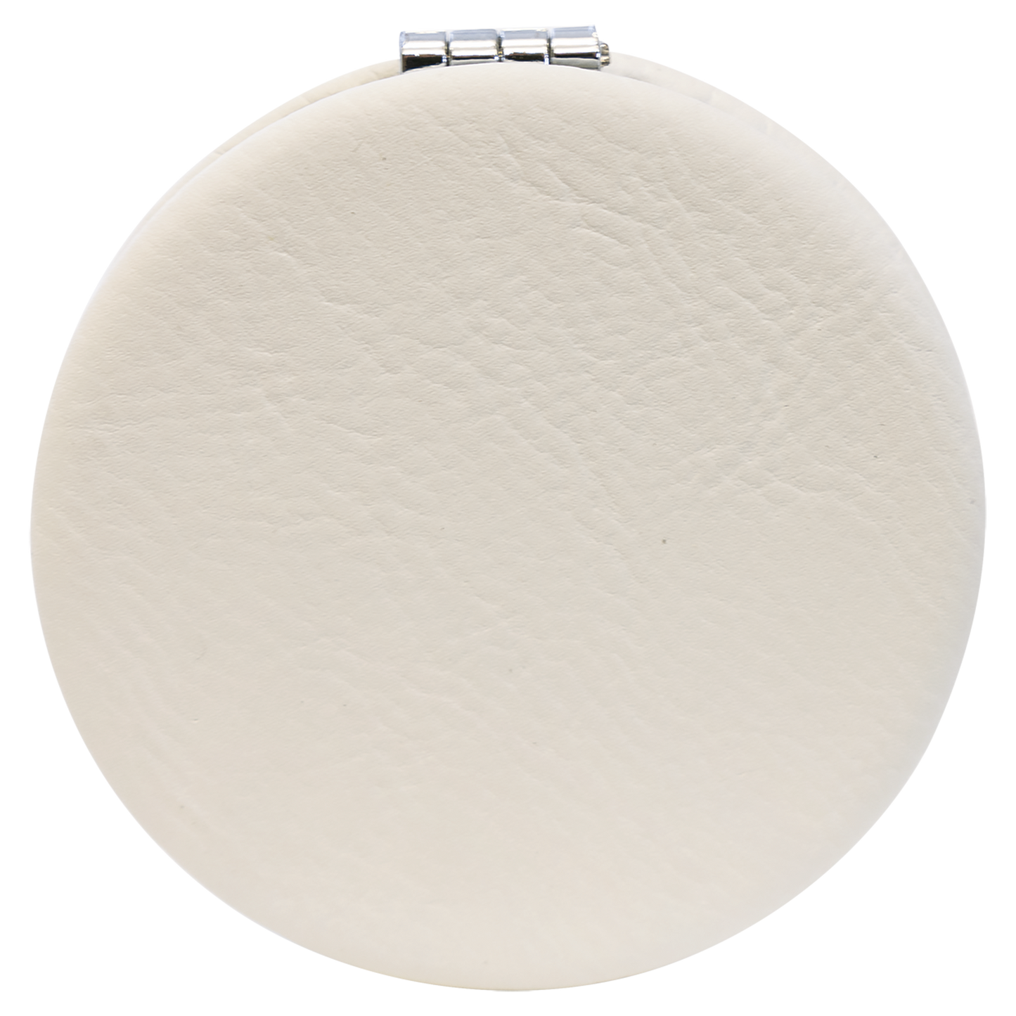 2 1/2" Custom Engraved Leatherette Compact Mirror