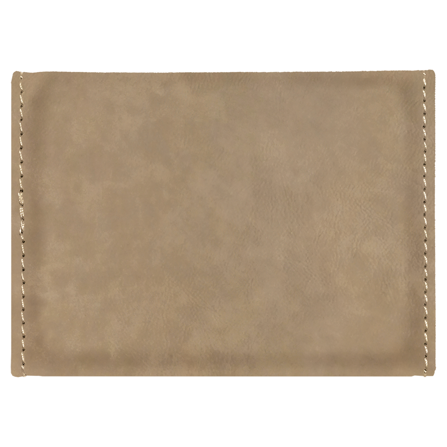 3 3/4" x 2 3/4" Custom Engraved Leatherette Hard Business Card Holder
