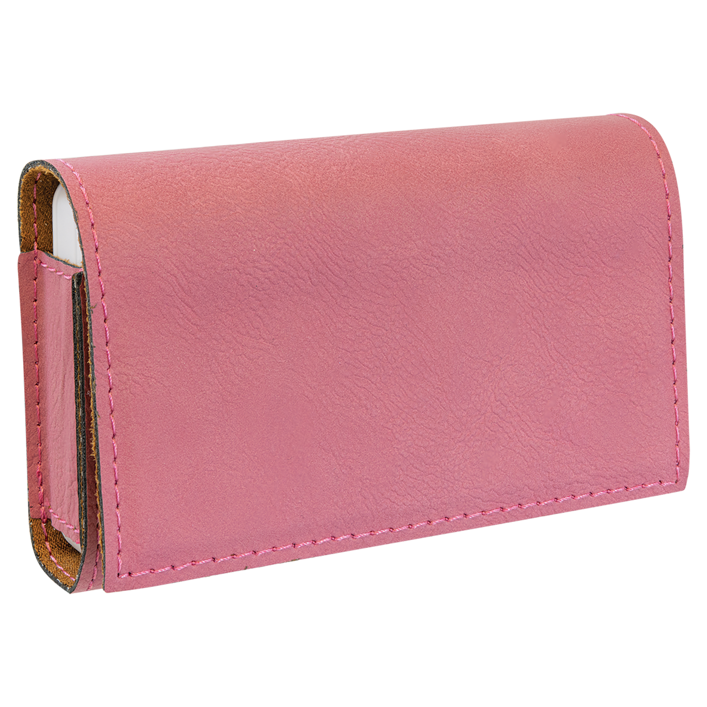 4 3/4" x 3 1/8" Custom Engraved Leatherette Pill Box