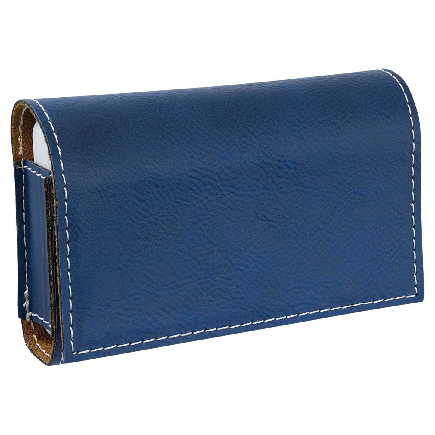 4 3/4" x 3 1/8" Custom Engraved Leatherette Pill Box