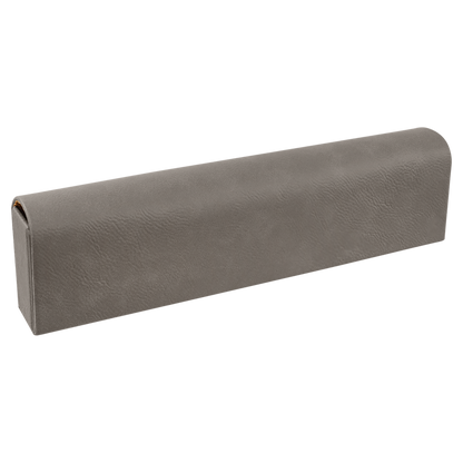 9 3/4" x 2 1/2" Laserable Leatherette Pill Box