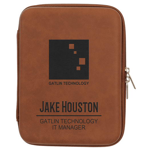 Rawhide 8 1/2" x 6" x 1 3/4" Leatherette Cord Case