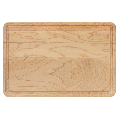 Custom Branded Maple Cutting Board with Juice Groove