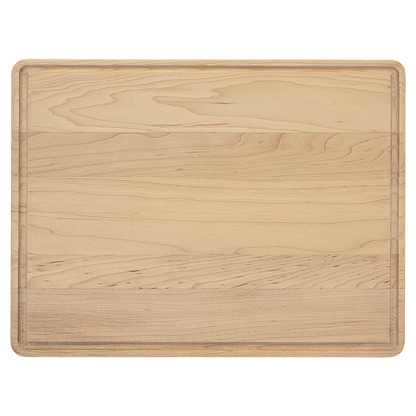 Custom Branded Maple Cutting Board with Juice Groove