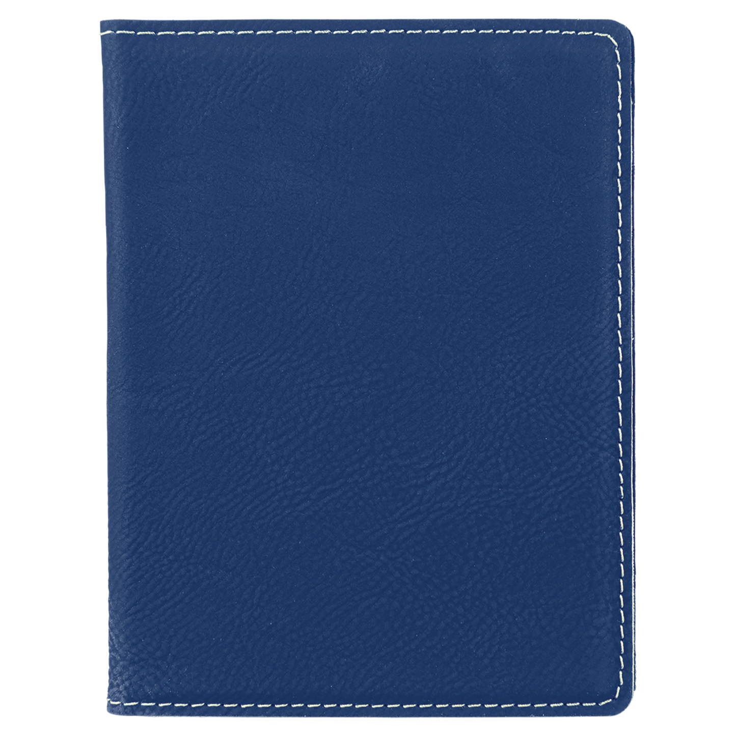 4 1/4" x 5 1/2" Custom Engraved Leatherette Passport Holder