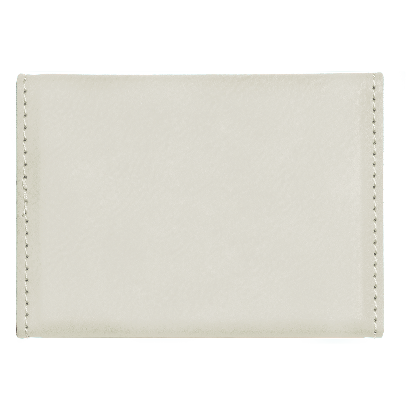 3 3/4" x 2 3/4" Custom Engraved Leatherette Hard Business Card Holder