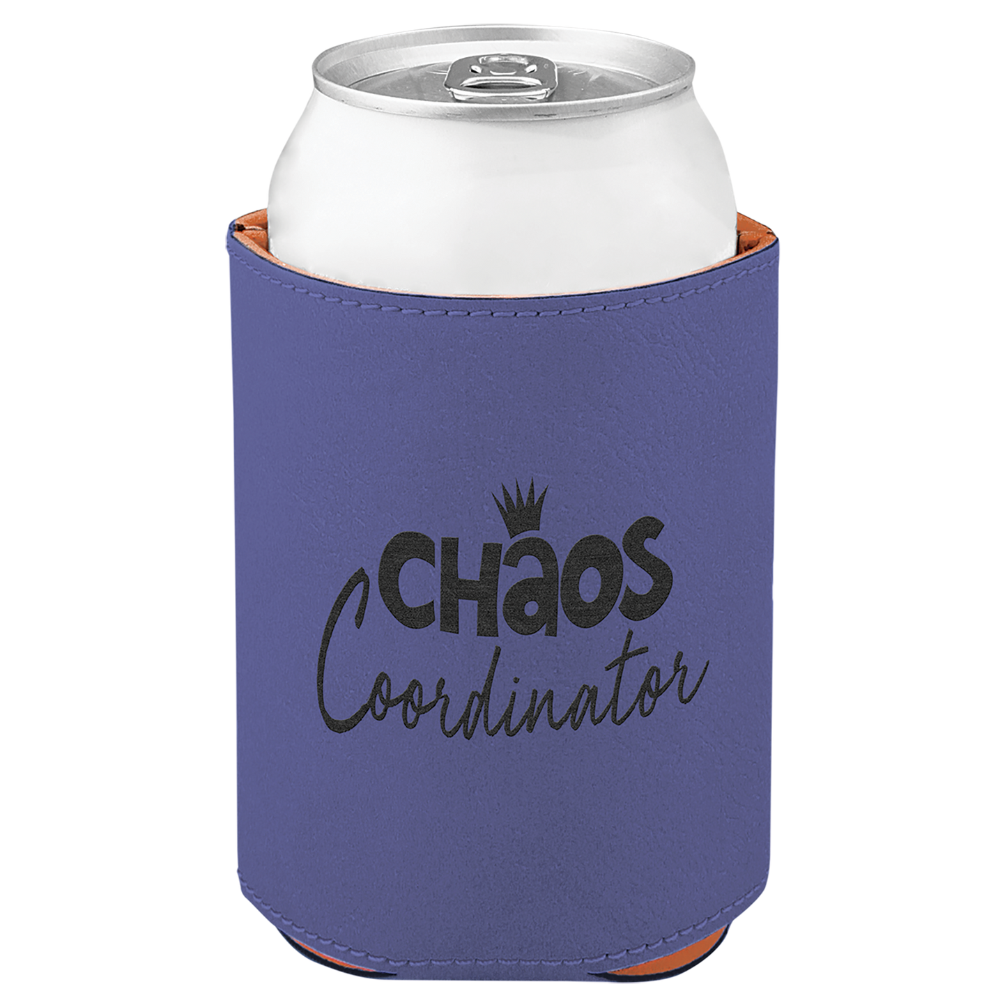 Custom Branded 3-3/4" Leatherette Beverage Holder (Koozie)