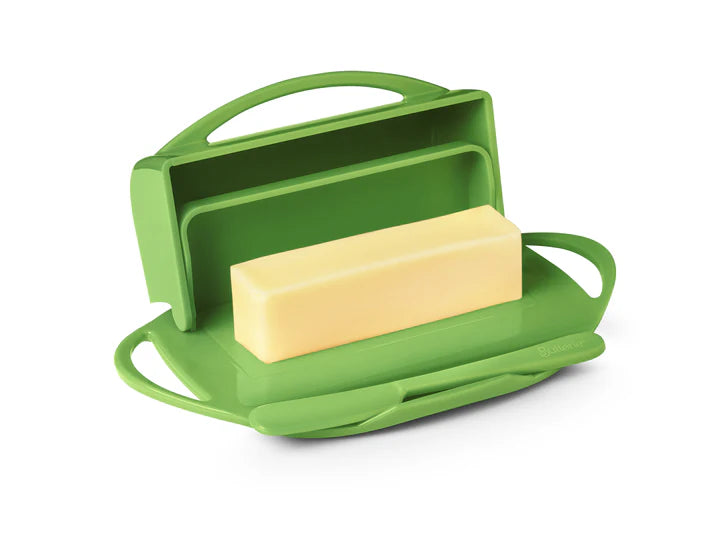 Butterie Butter Dish with attached Flip-Top Lid