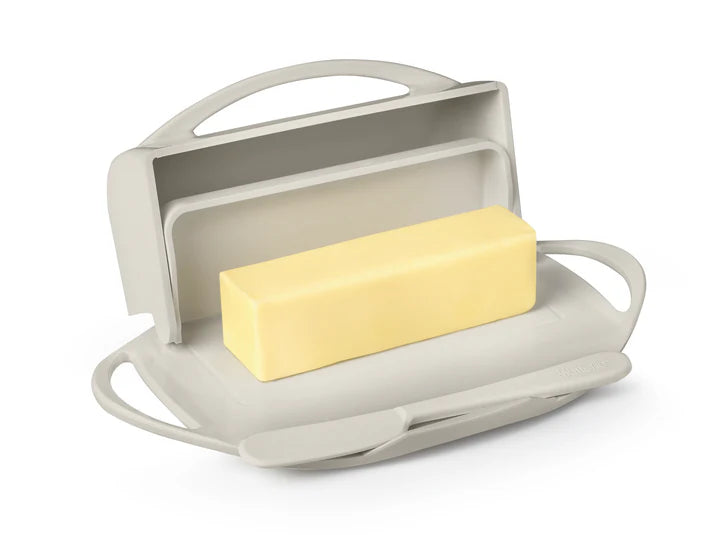 Butterie Butter Dish with attached Flip-Top Lid