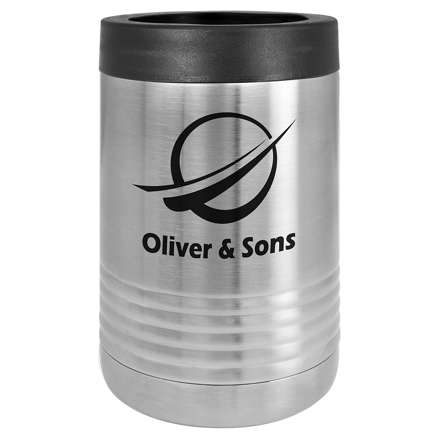 Custom Laser Engraved Stainless Beverage Holder - Upload Your Logo, Brand, or Image