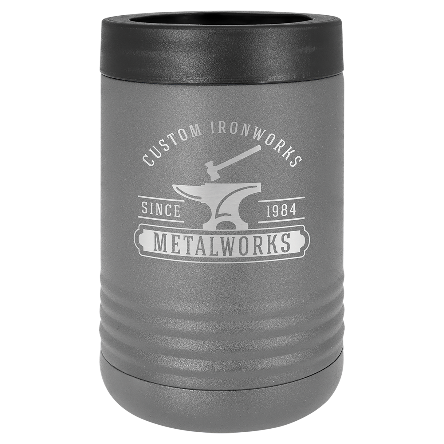 Custom Laser Engraved Stainless Beverage Holder - Upload Your Logo, Brand, or Image