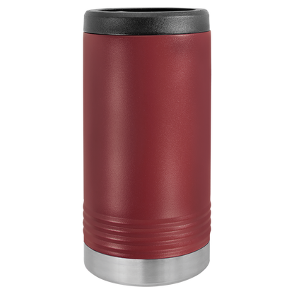 Custom Laser Engraved Stainless Slim Beverage Holder - Upload Your Logo, Brand, or Image
