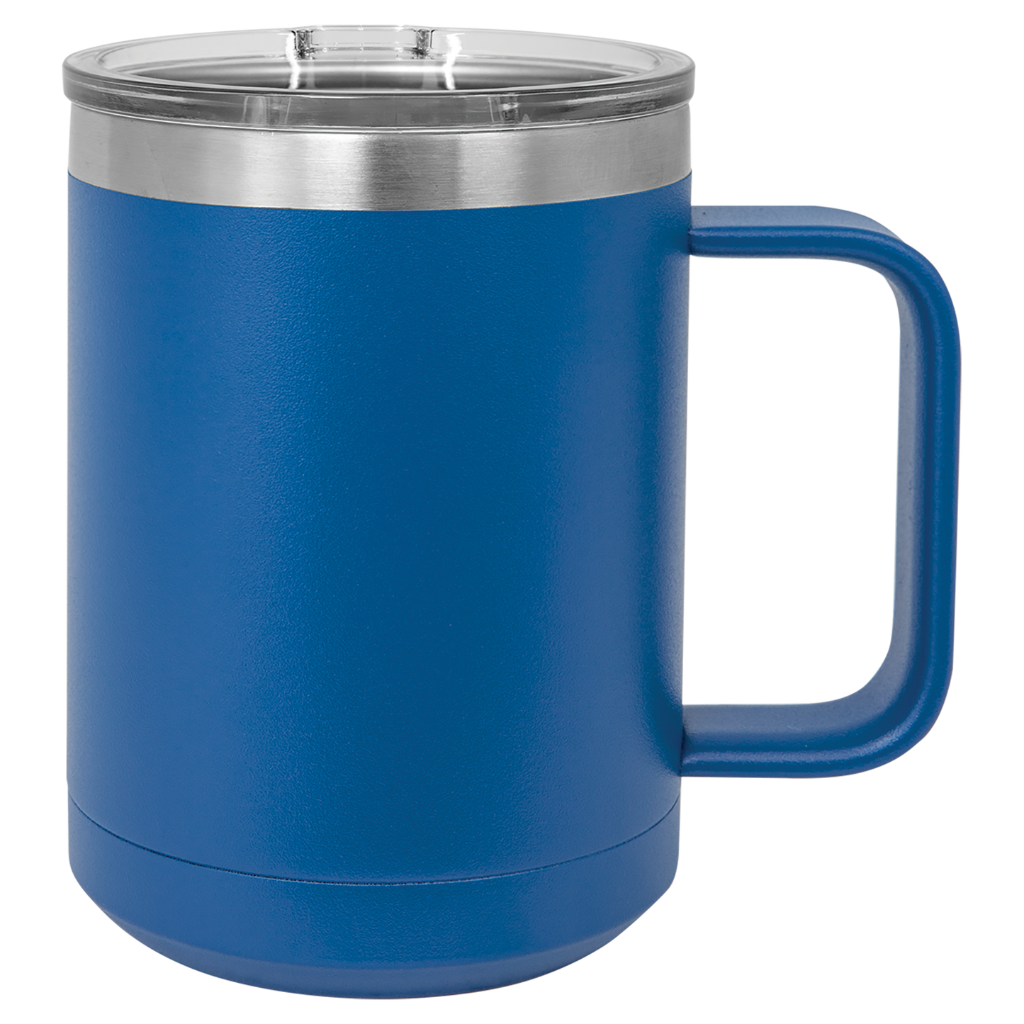 Custom Laser Engraved Powder-Coated Stainless Steel Coffee Mug - Upload Your Logo, Brand, or Image