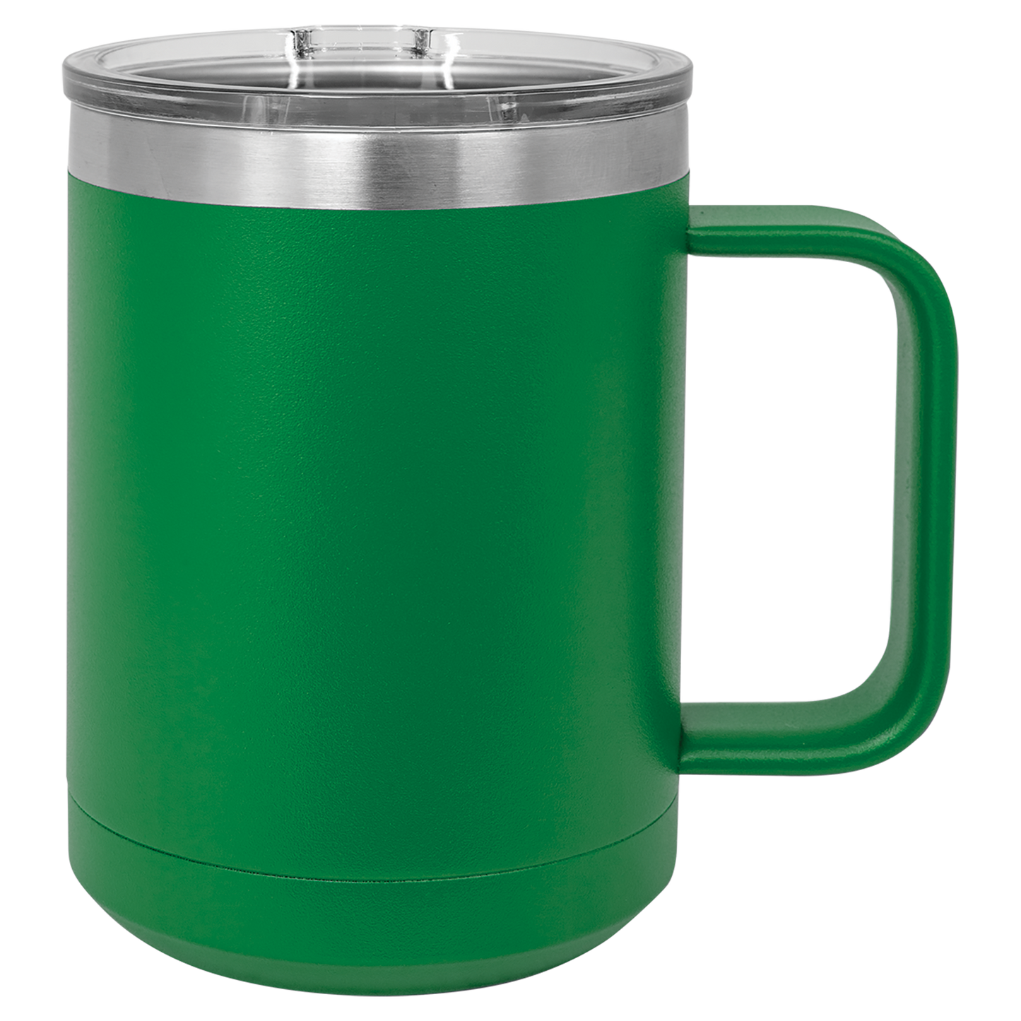 Custom Laser Engraved Powder-Coated Stainless Steel Coffee Mug - Upload Your Logo, Brand, or Image