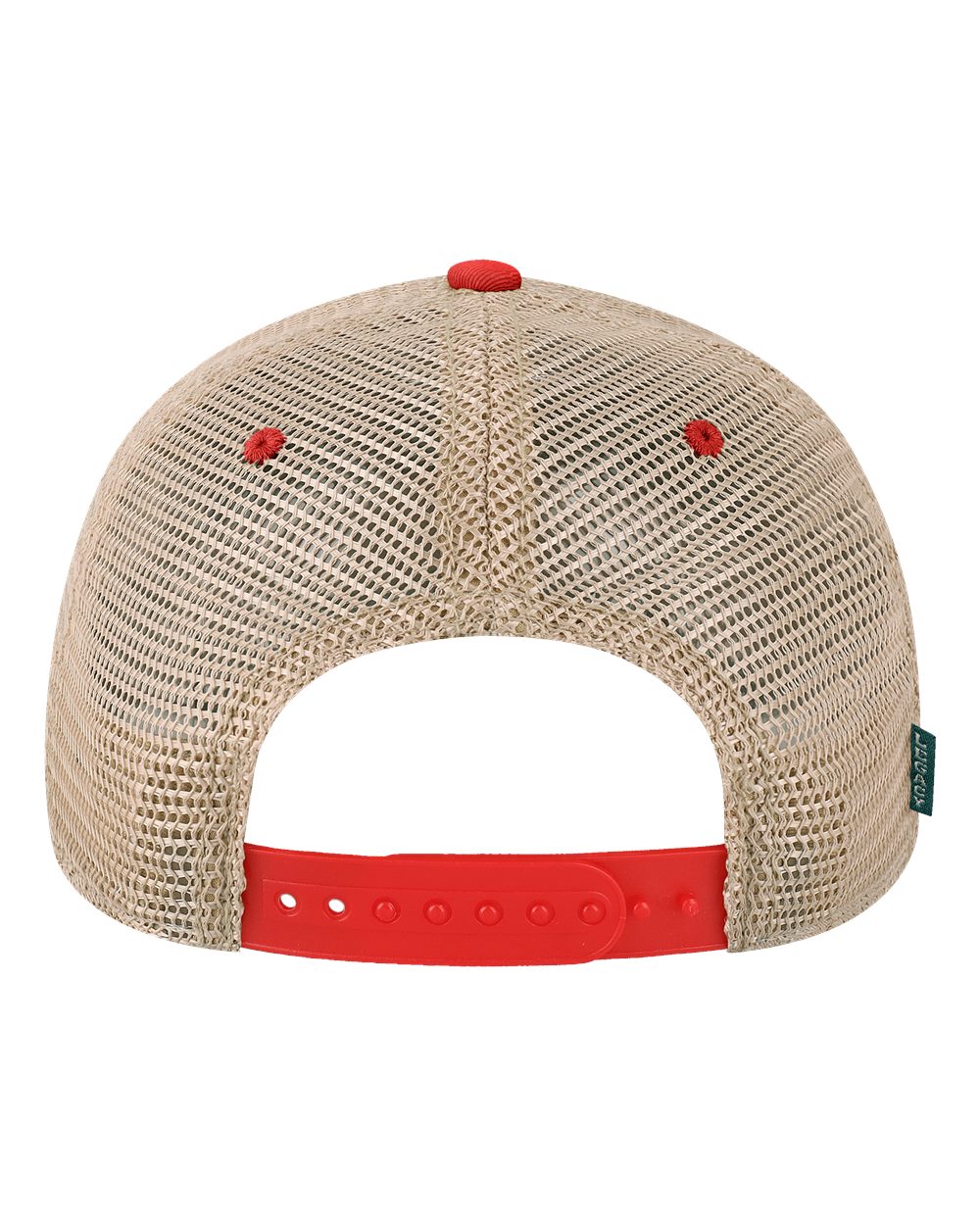 Legacy Youth Snap-back Truckers Hat with Custom Branded Laser Engraved Leatherette Patch