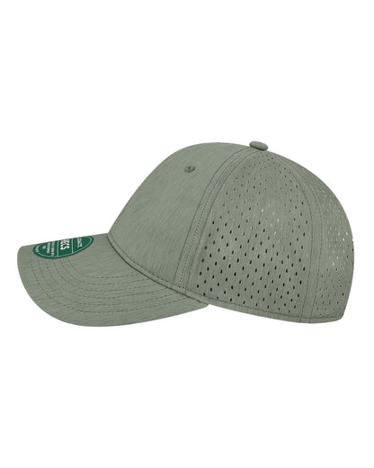 Legacy RECS Reclaim Sports Mesh Adjustable Hat with Custom Engraved Leatherette Patch