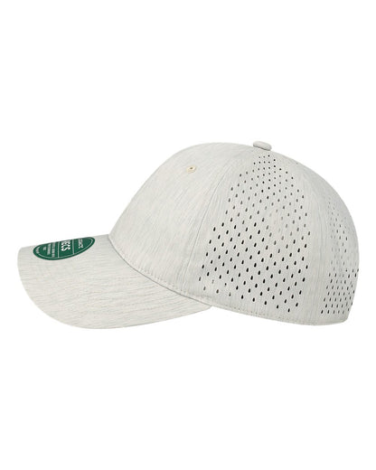 Legacy RECS Reclaim Sports Mesh Adjustable Hat with Custom Engraved Leatherette Patch