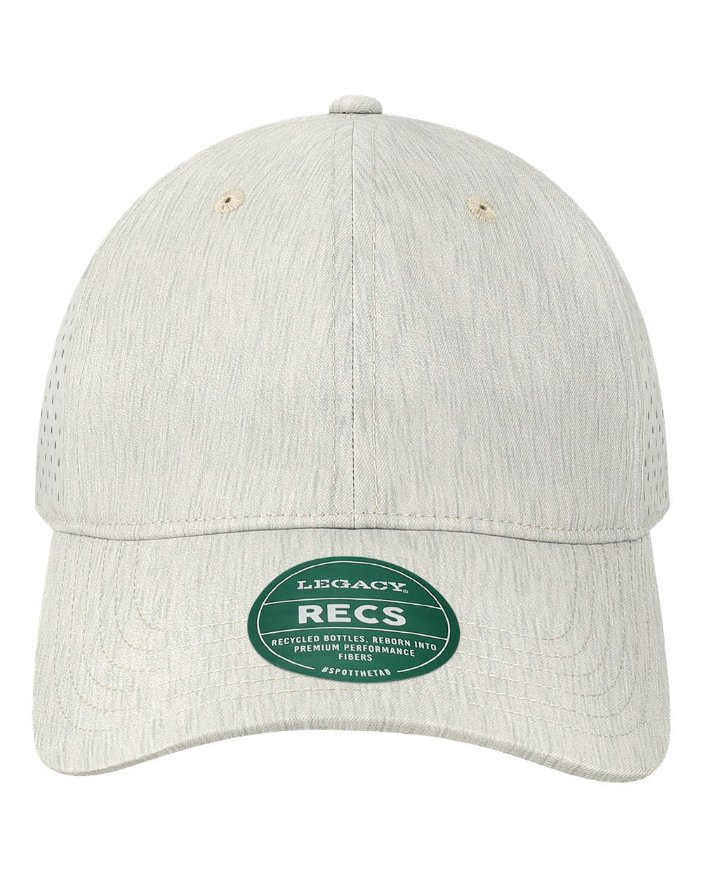 Legacy RECS Reclaim Sports Mesh Adjustable Hat with Custom Engraved Leatherette Patch