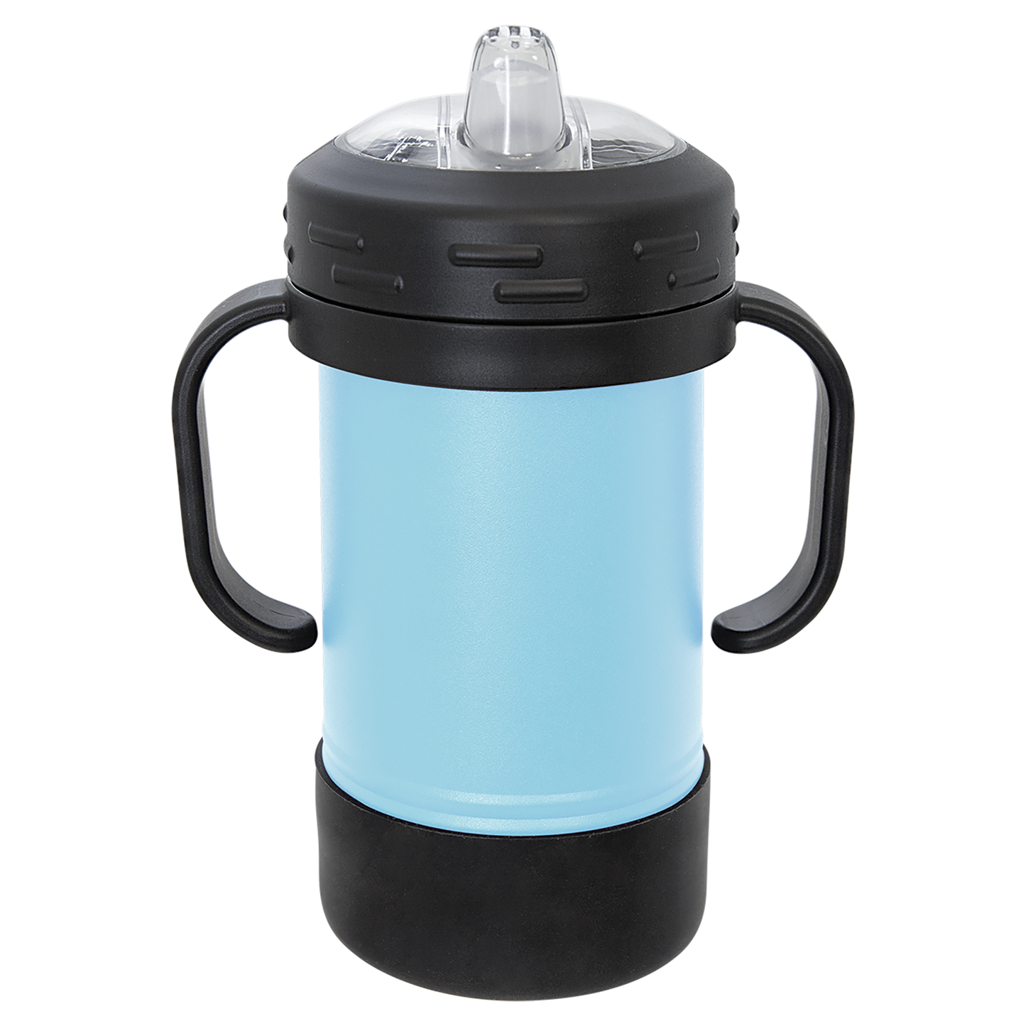 Custom Laser Engraved 10oz Stainless Steel Sippy Cup - Upload Your Logo, Brand, or Image