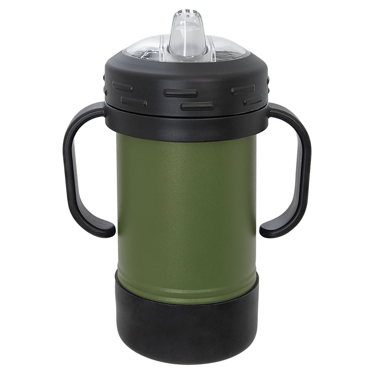 Custom Laser Engraved 10oz Stainless Steel Sippy Cup - Upload Your Logo, Brand, or Image