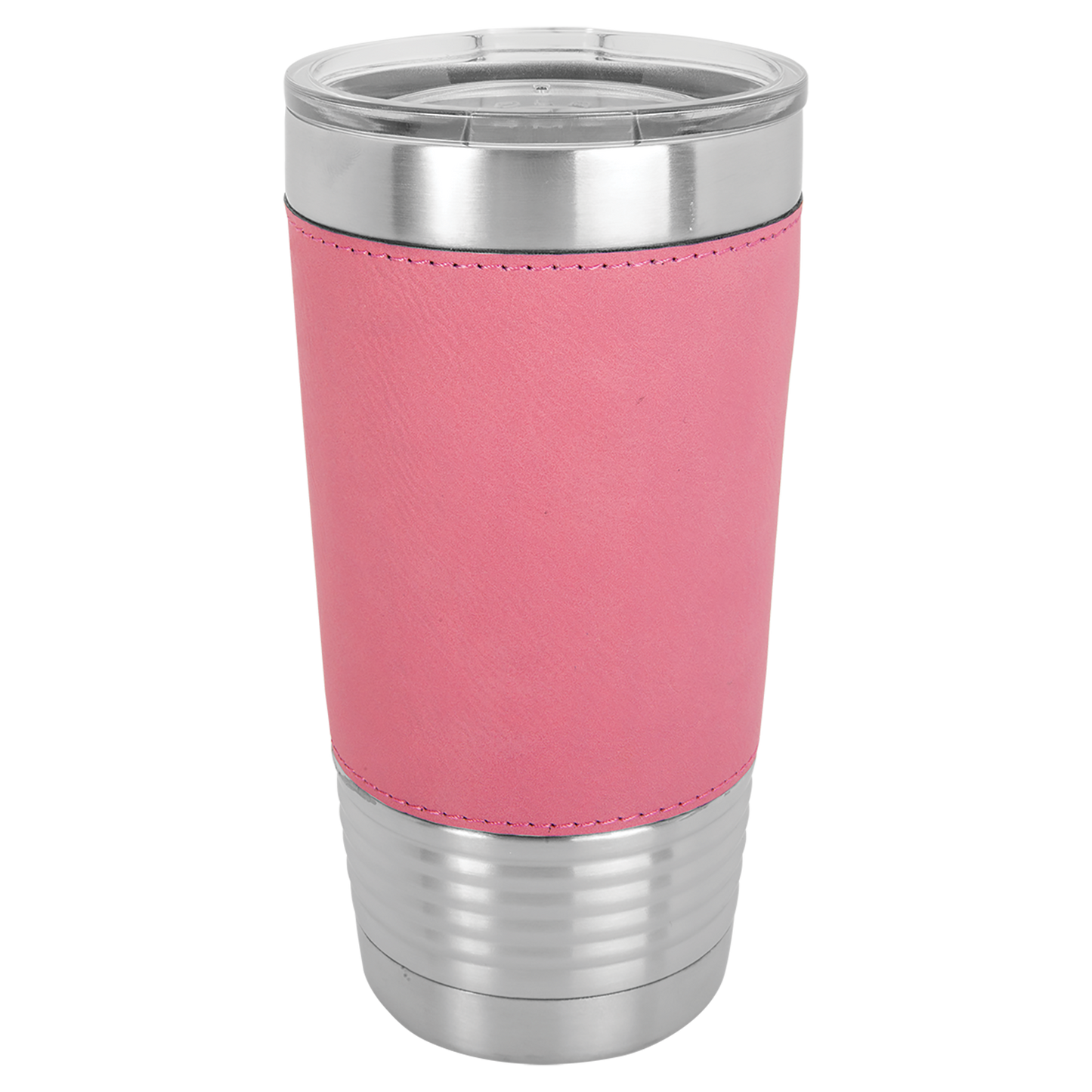 Custom Laser Engraved 20oz Stainless Steel Leatherette Tumbler - Upload Your Logo, Brand, or Image