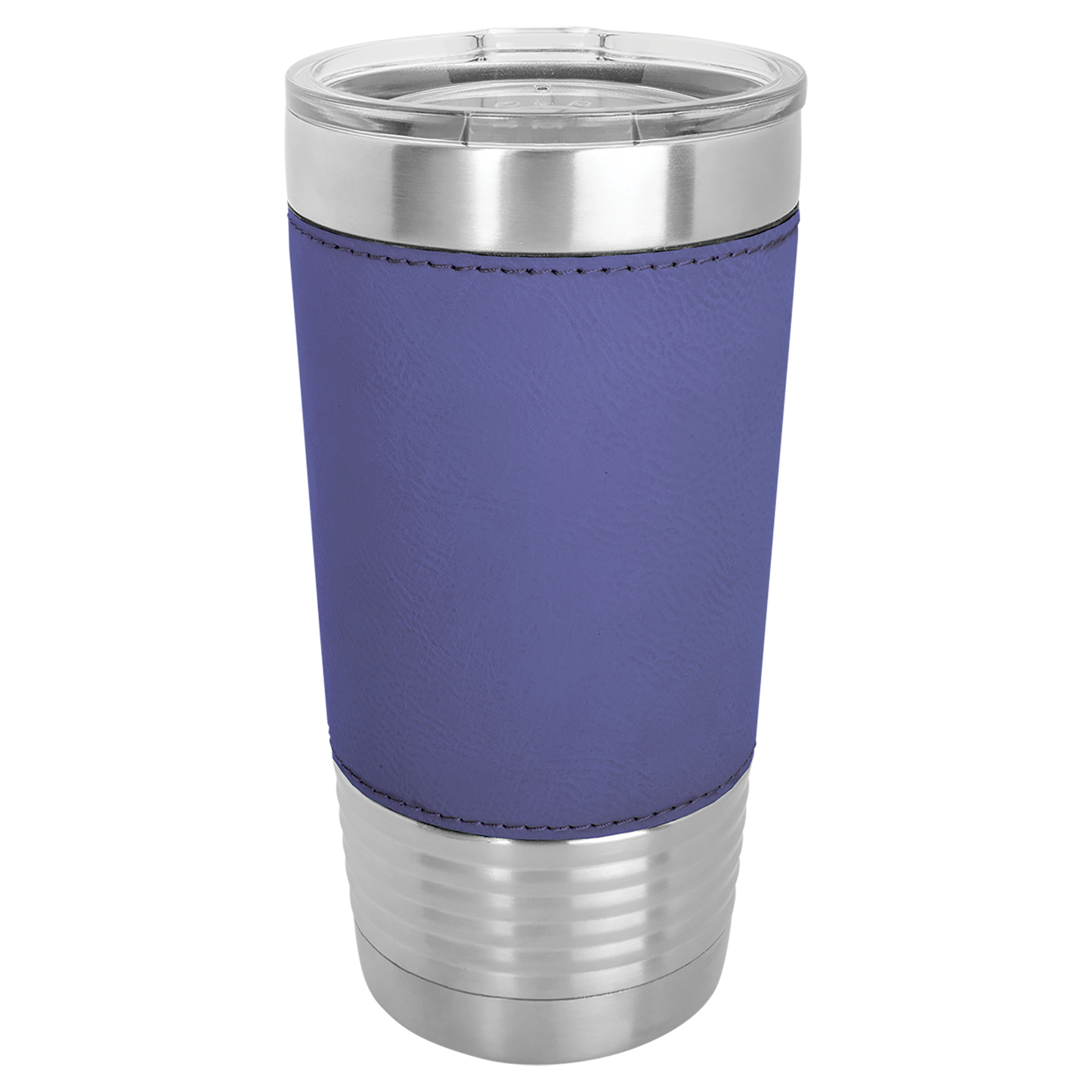 Custom Laser Engraved 20oz Stainless Steel Leatherette Tumbler - Upload Your Logo, Brand, or Image