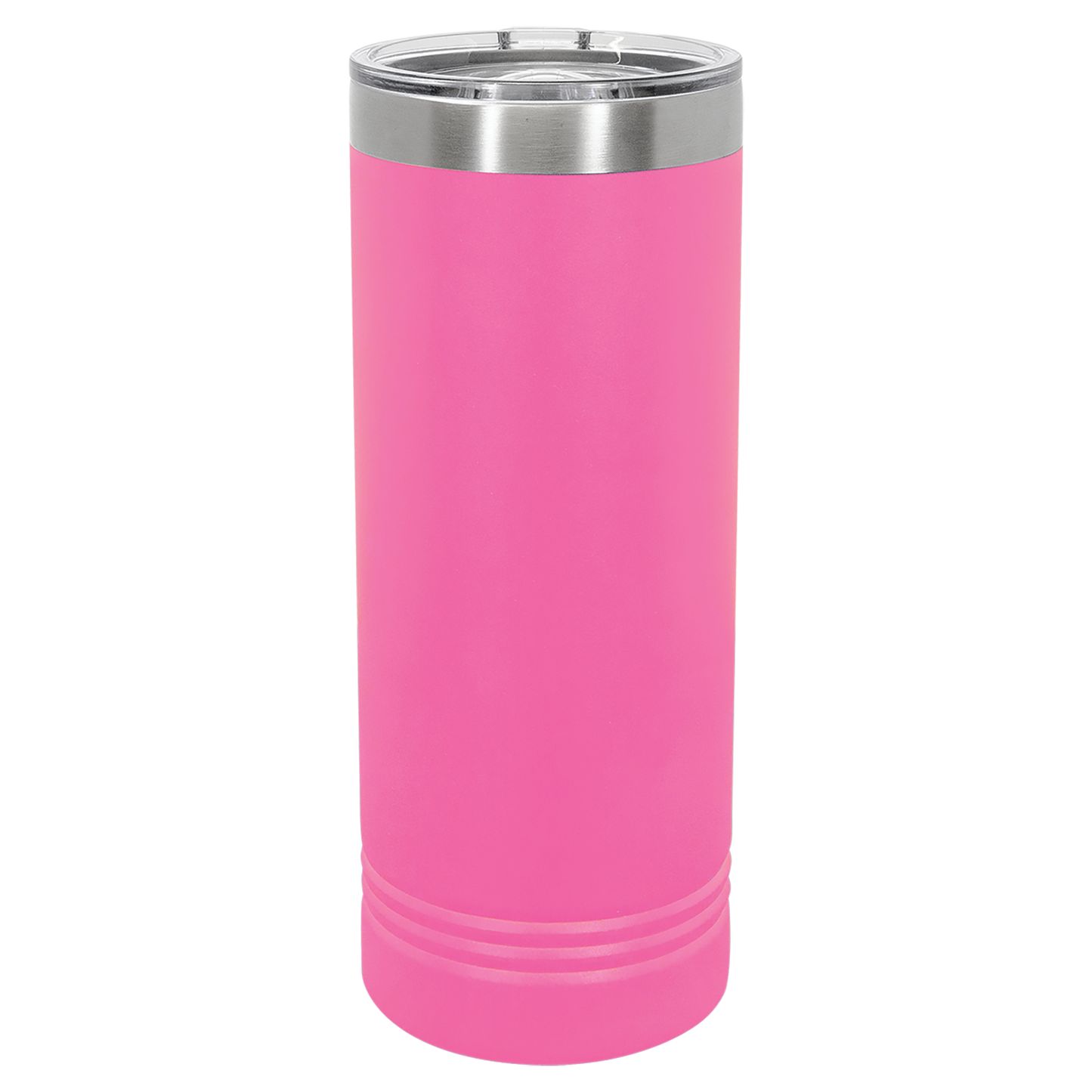 Custom Laser Engraved 22oz Stainless Steel Skinny Tumbler - Upload Your Logo, Brand, or Image