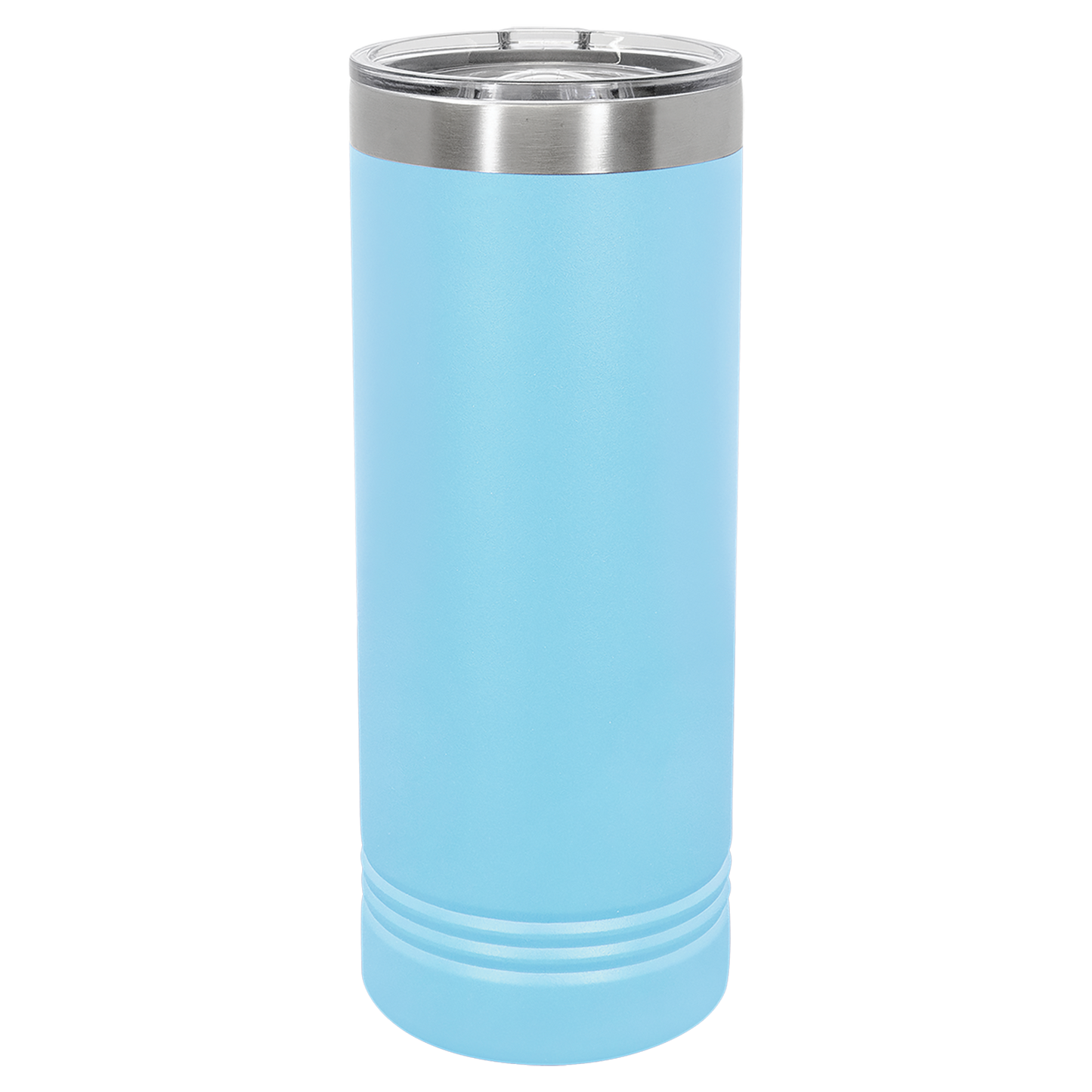 Custom Laser Engraved 22oz Stainless Steel Skinny Tumbler - Upload Your Logo, Brand, or Image