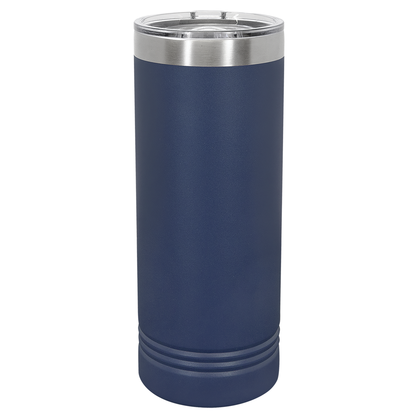 Custom Laser Engraved 22oz Stainless Steel Skinny Tumbler - Upload Your Logo, Brand, or Image