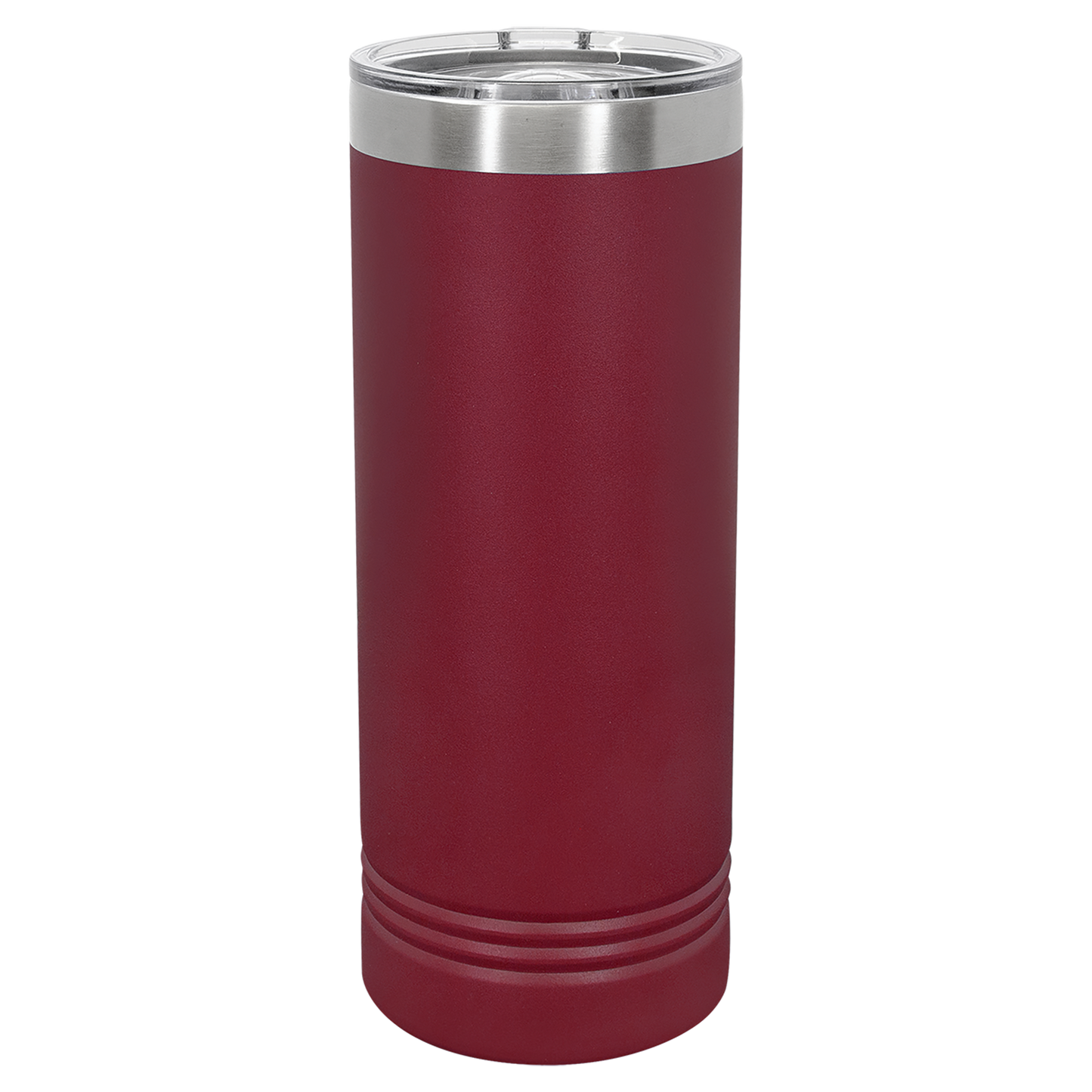 Custom Laser Engraved 22oz Stainless Steel Skinny Tumbler - Upload Your Logo, Brand, or Image